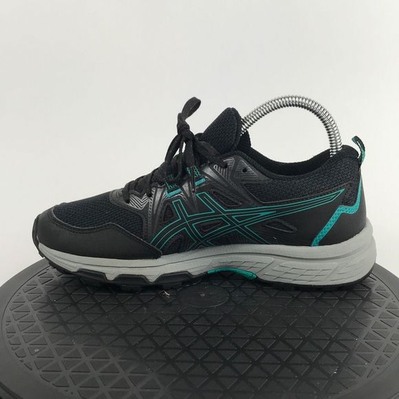 Asics Gel-Venture 8 Black Trail Running Shoes 1012B230 Women’s Size 6.5 - Picture 9 of 11